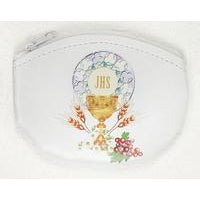 Girl's First Communion Rosary Pouch