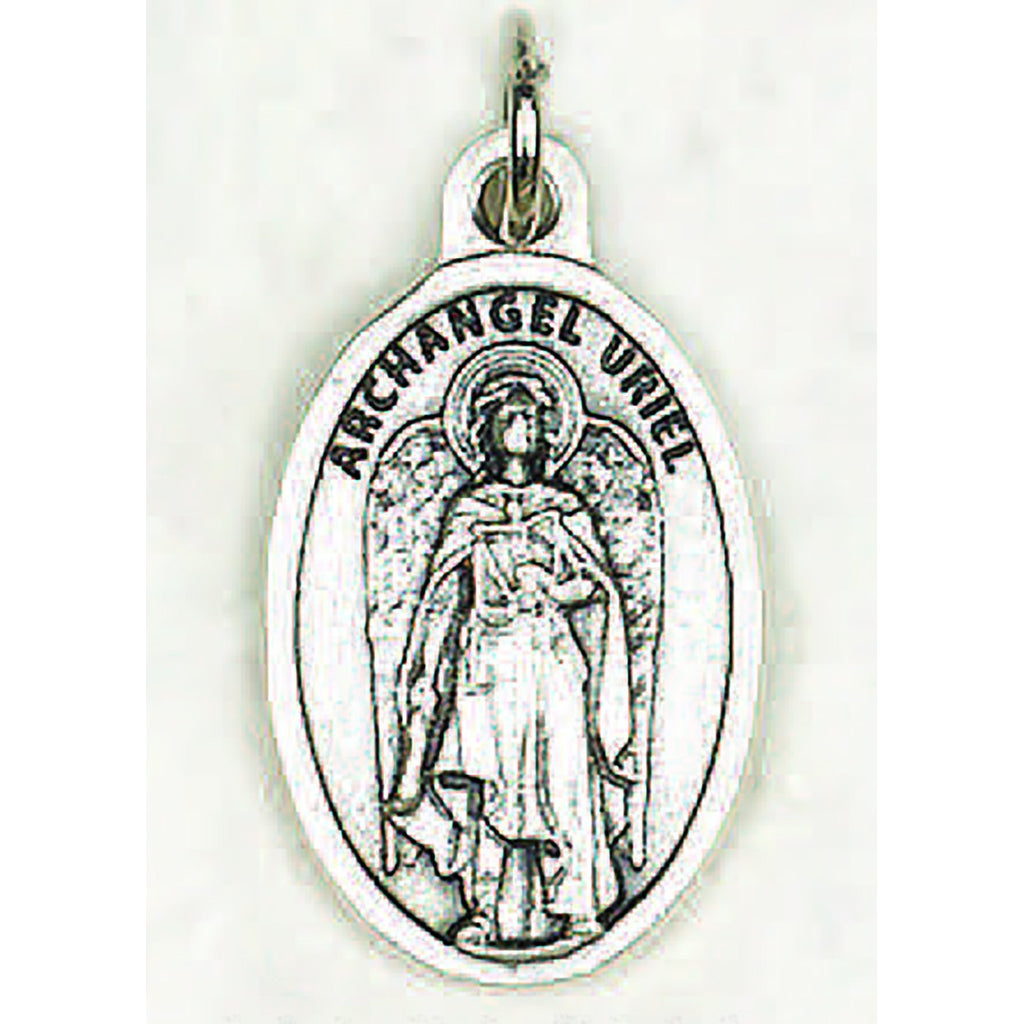 Archangel Uriel Pray for Us Medal - 4 Options