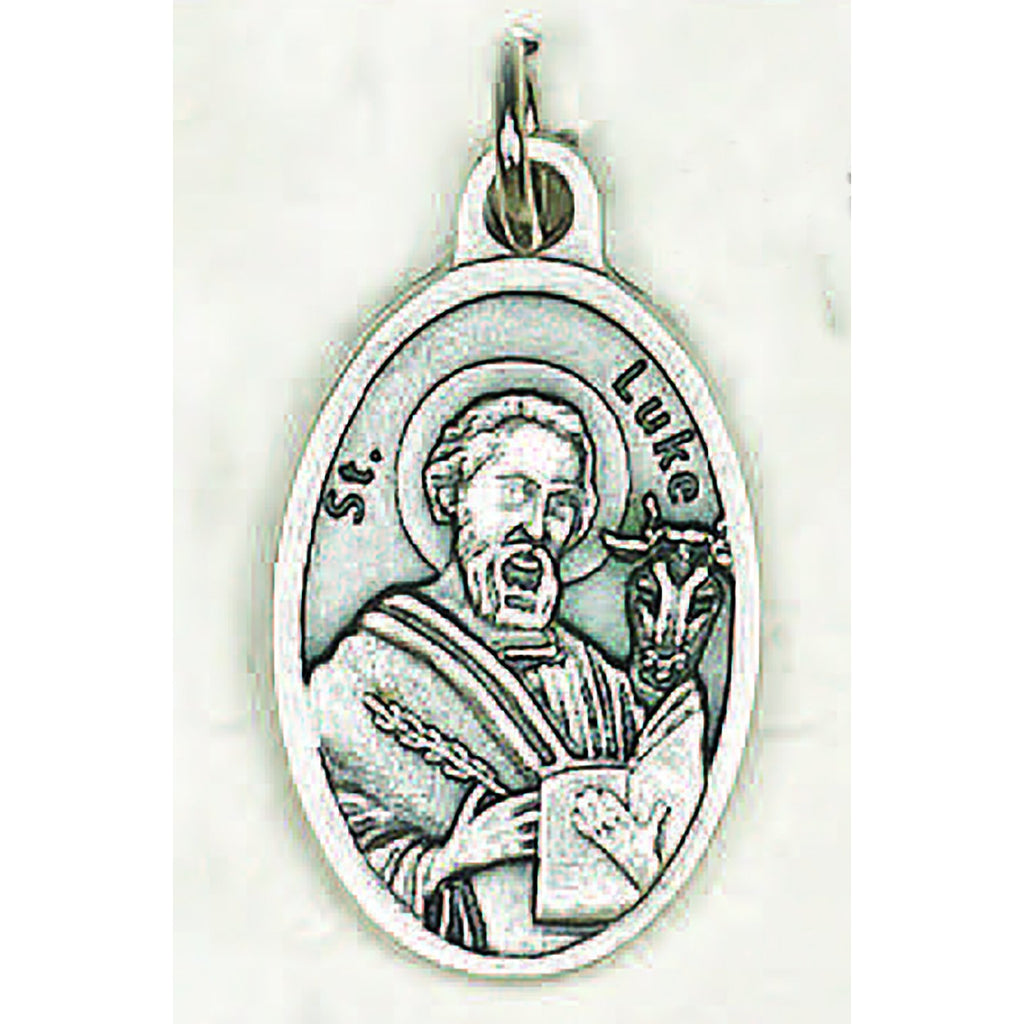 Saint Luke Pray for Us Medal - 4 Options
