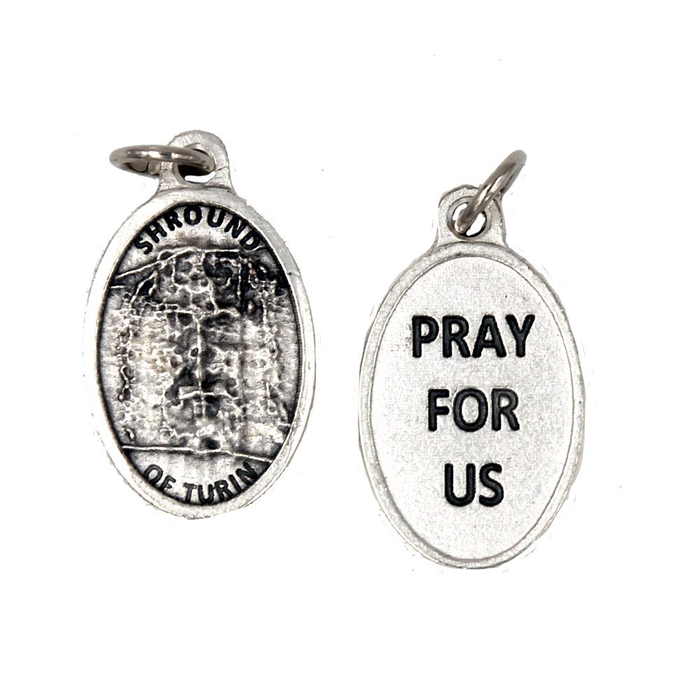 Shroud of Turin Pray for us Medal - 4 Options