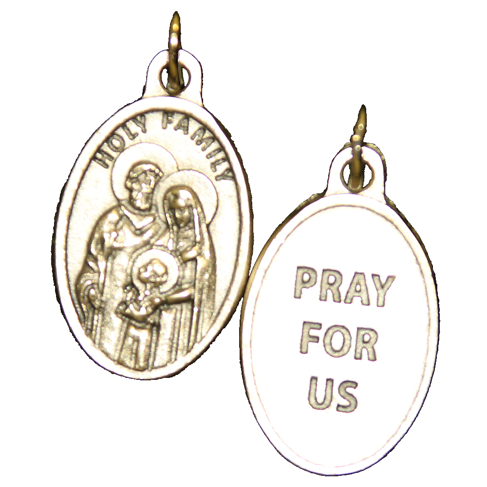 Holy Family Pray for Us Medal - 4 Options