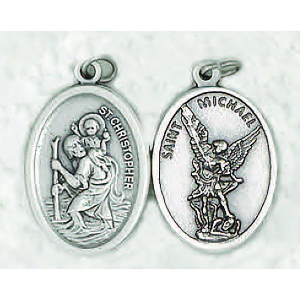 St. Christopher - Saint Michael Medal