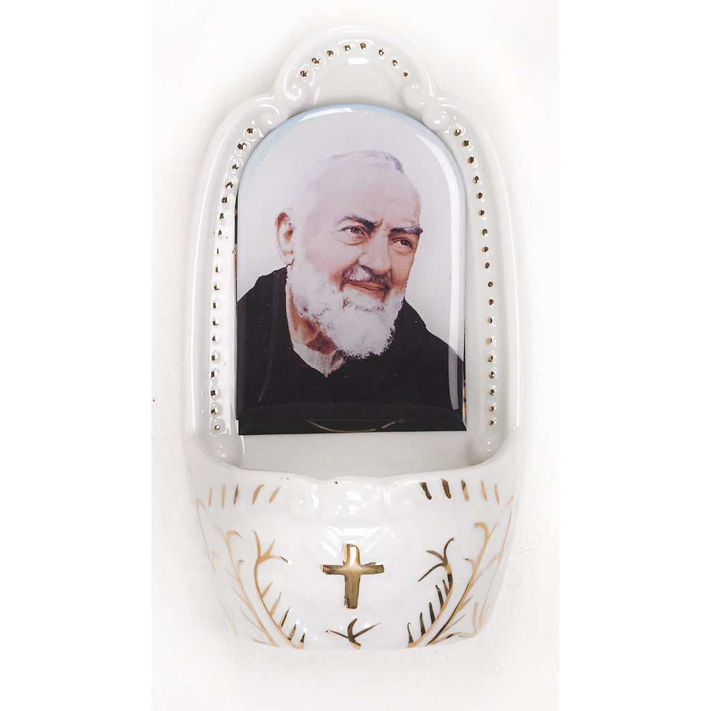 Saint/Padre Pio Holy Water Font