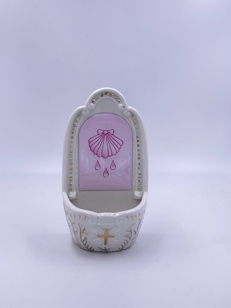 Girls Baptism Water Font