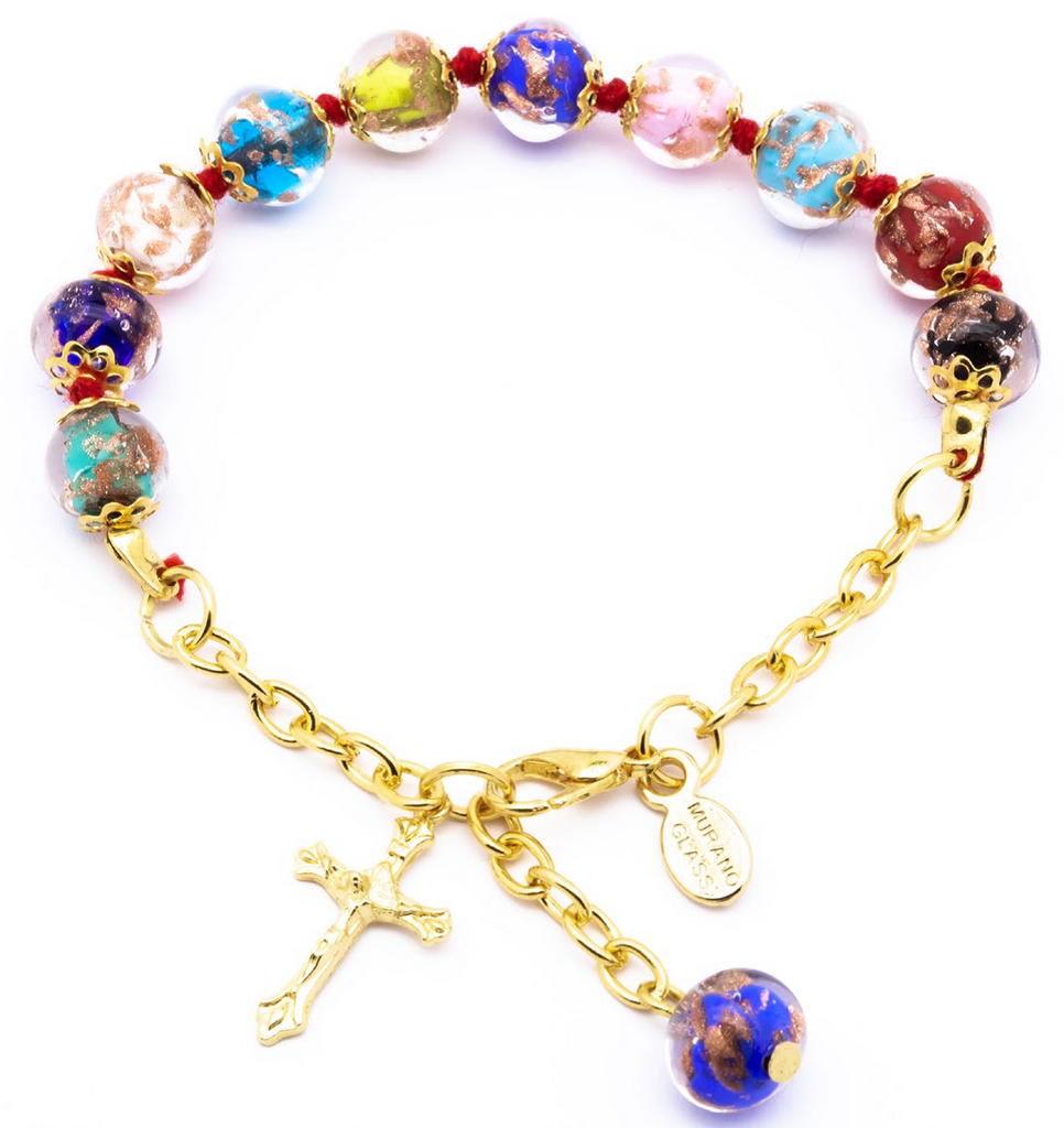 Multicolor Genuine Murano Bracelet