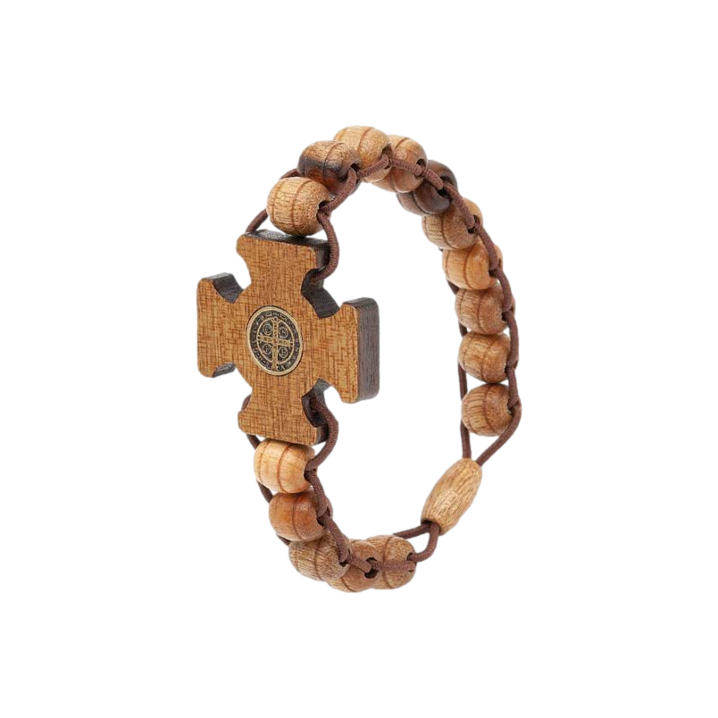 St. Benedict One Decade Rosary with Medal