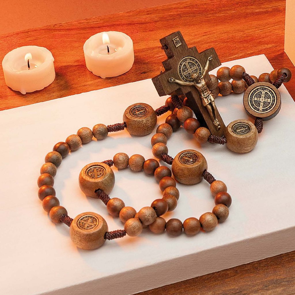 St. Benedict Rosary with Our Father Beads