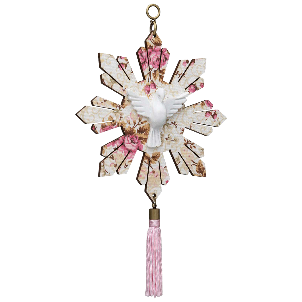 Pink Holy Spirit Ornament