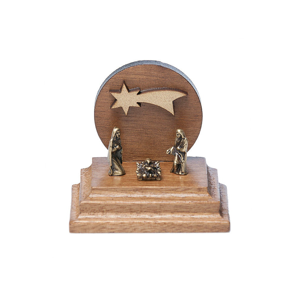Mini Wooden Nativity