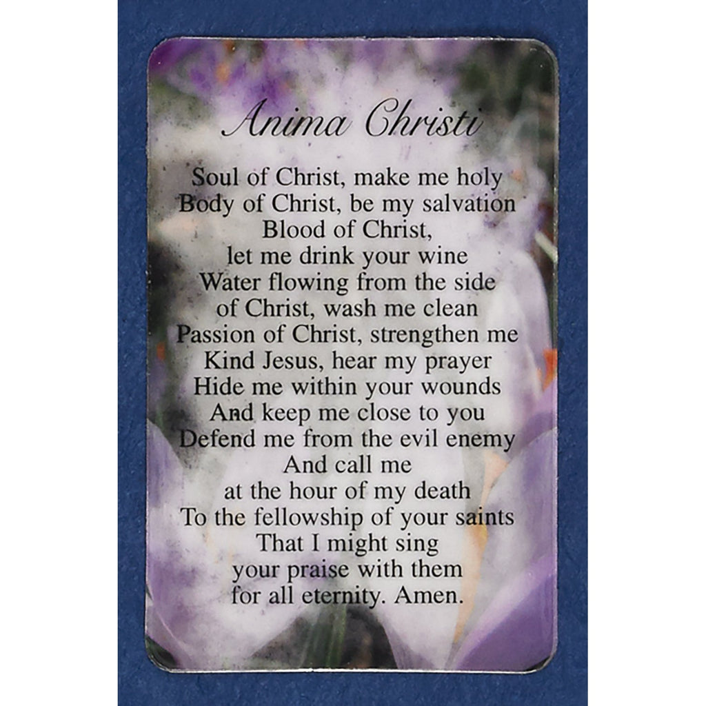 Anima Christi Prayer Cards
