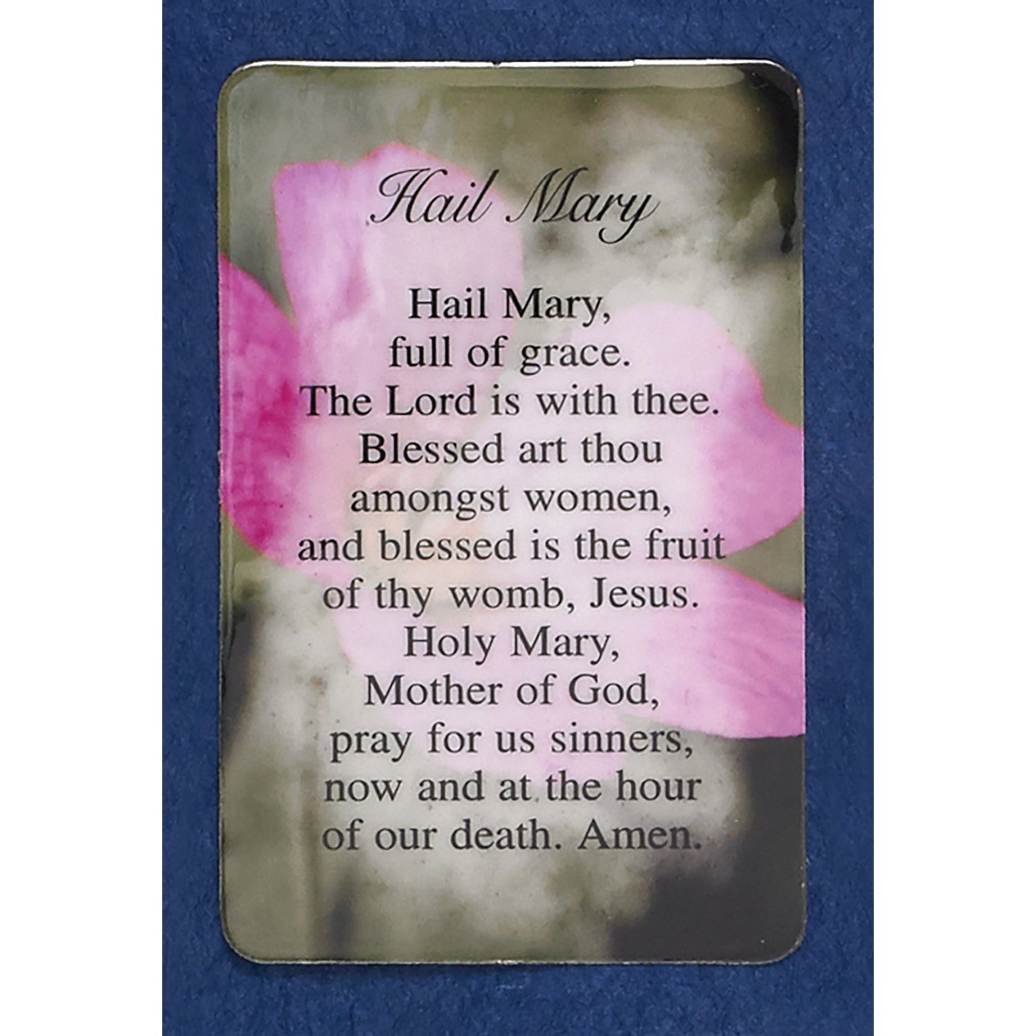 Hail Mary Prayer Cards – Lumen Mundi for Free Printable Hail Mary Prayer
