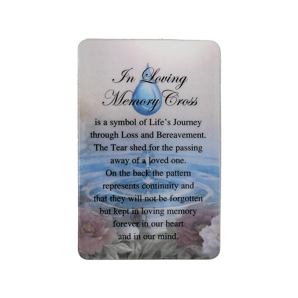 In Loving Memory Prayer Card