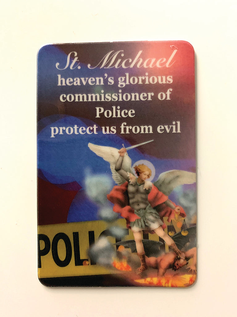Police Prayer Card