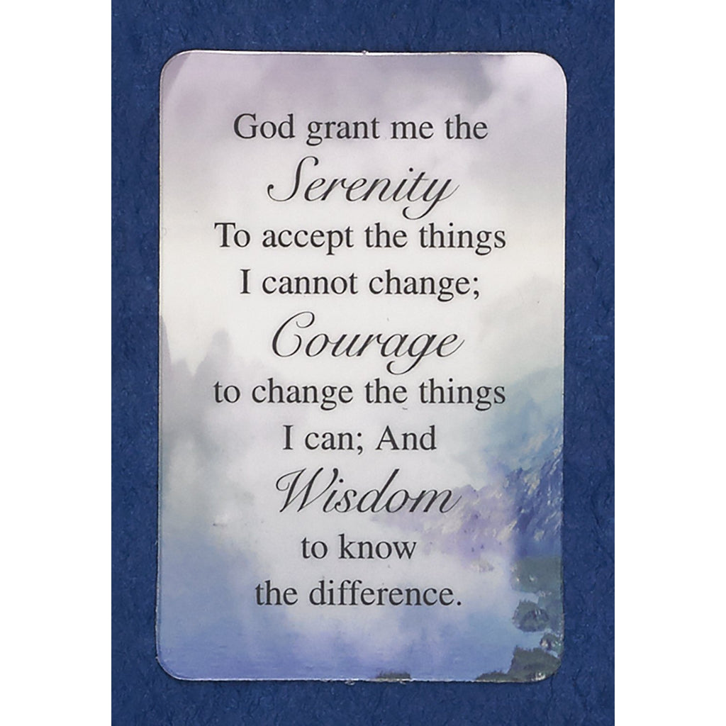 Serenity Prayer Card