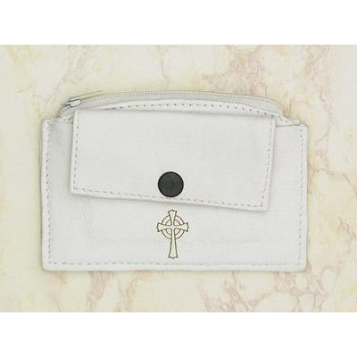Leather Rosary Case with Zipper - Pack of 3