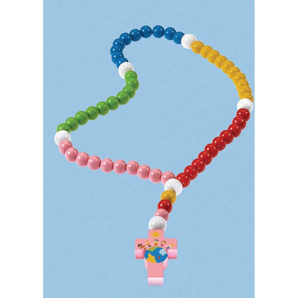 Colorful Light of the World Baby Rosary - Baptism