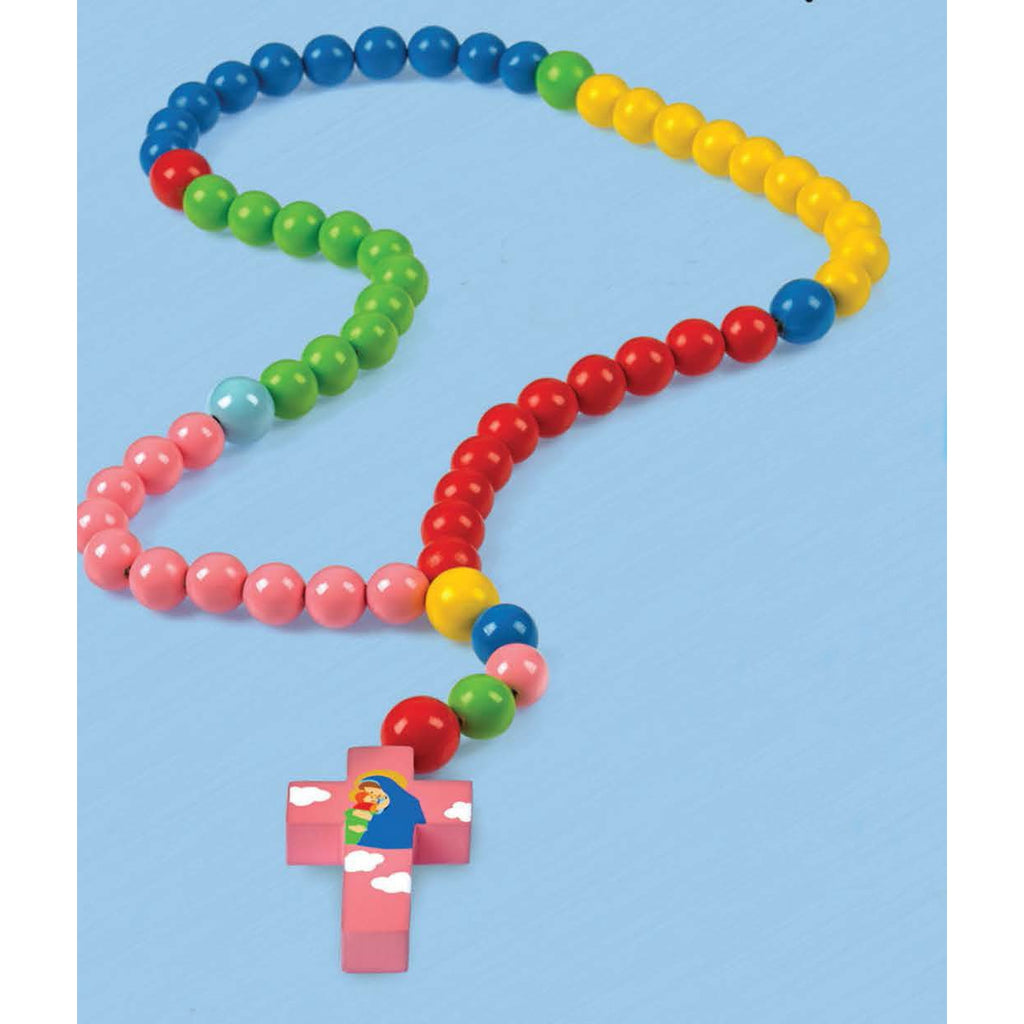 Colorful - Baby Rosary - Mary with Jesus