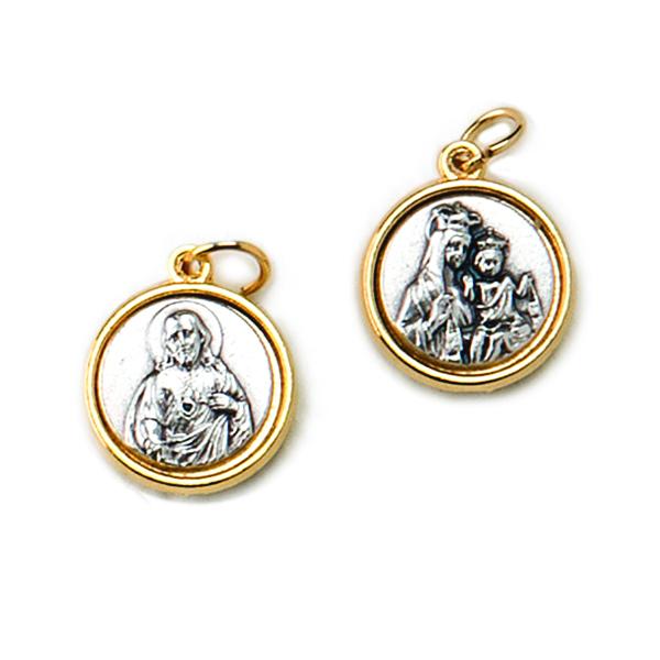Double-sided, Two-tone Medals - Scapular Medal