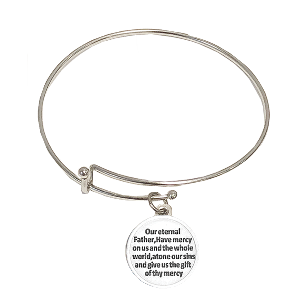 Divine Mercy Bangle Bracelet