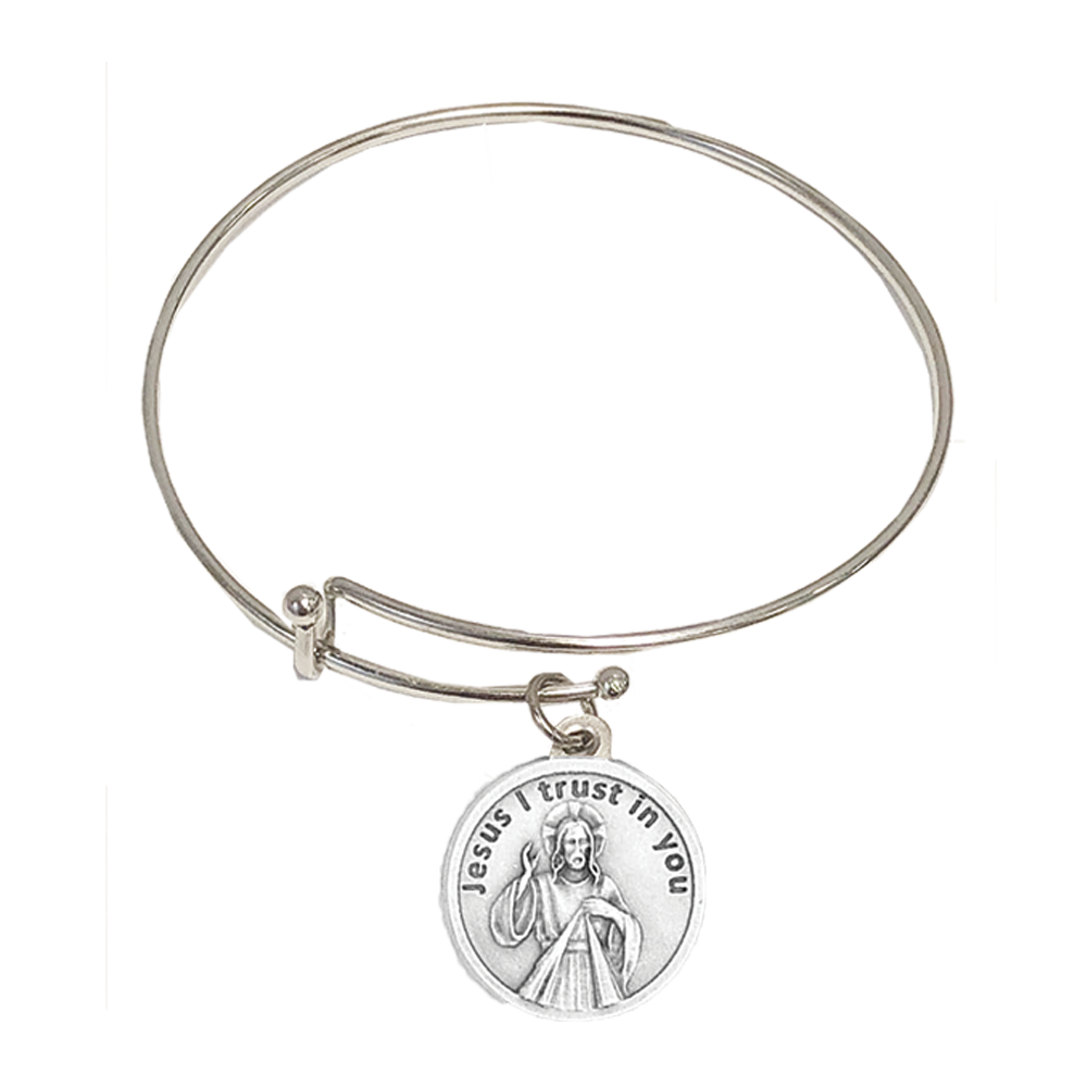 Divine Mercy Bangle Bracelet