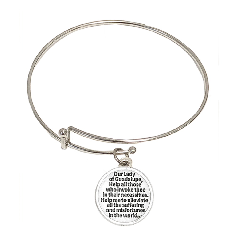 Lady of Guadalupe Bangle Bracelet