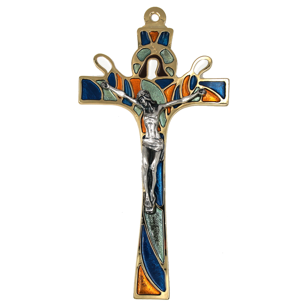God the Father Two tone wall Crucifix