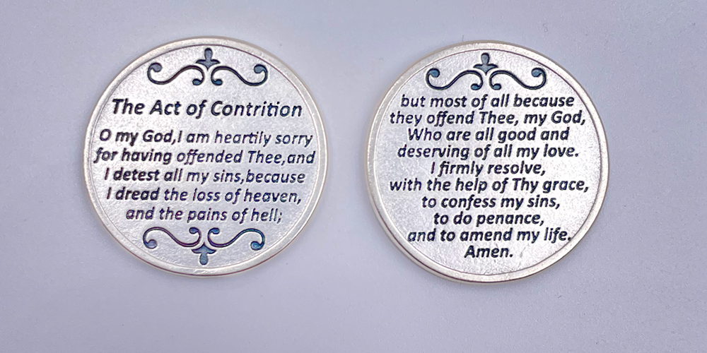 Italian Token - The Act of Contrition