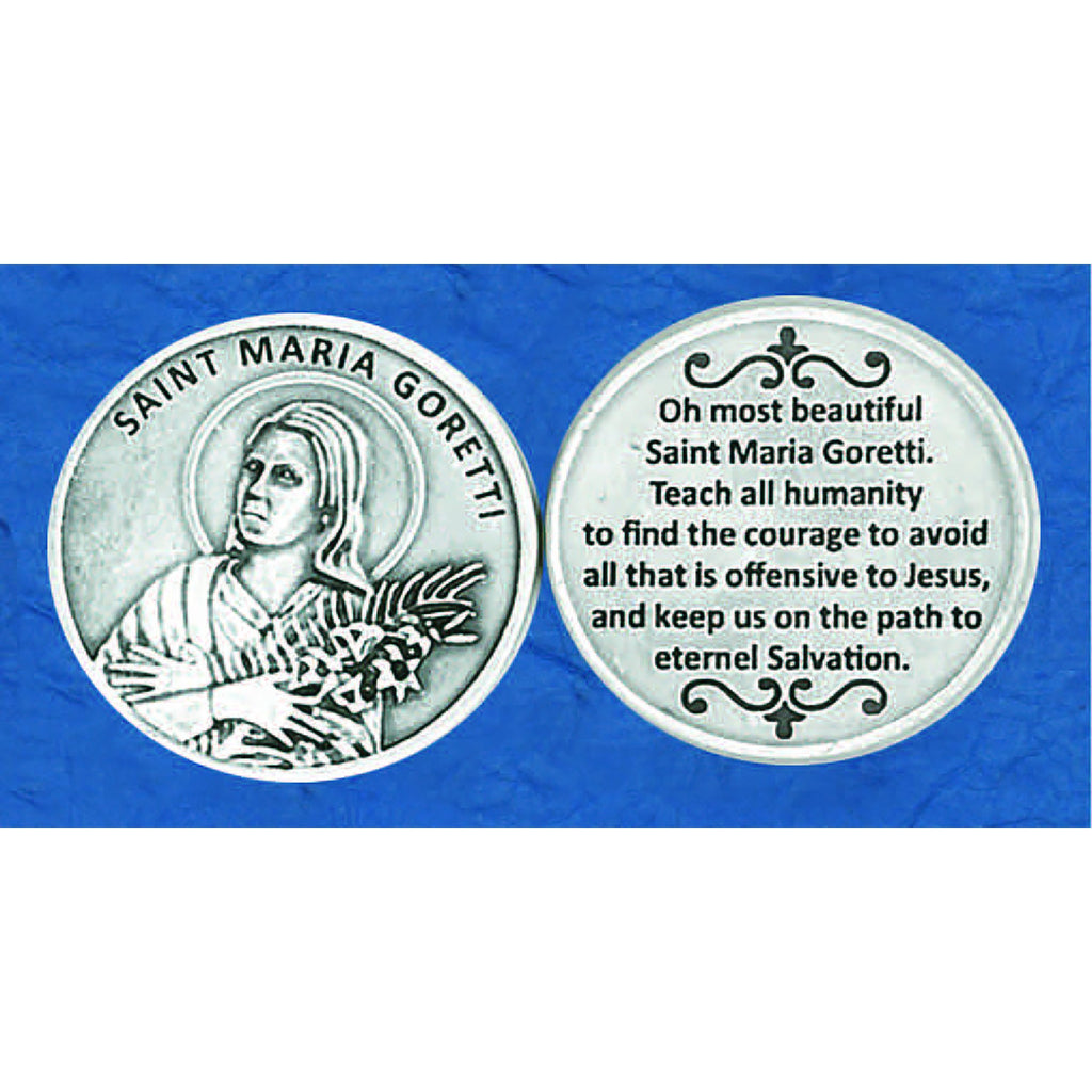 Italian Token - Saint Maria Goretti