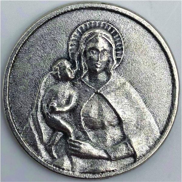 Christmas Token - Madonna & Child