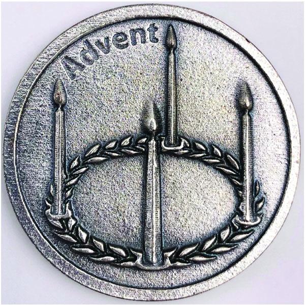 Christmas Token - Advent Wreath