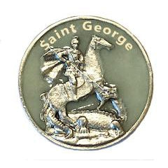 Saint George Glow in the Dark Tokens