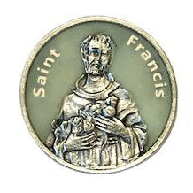 Saint Francis Glow in the Dark Tokens