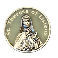 Saint Therese of Lisieux Glow in the Dark Tokens