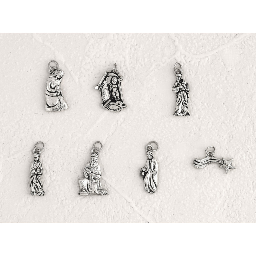 Nativity Charm Set for Bracelets