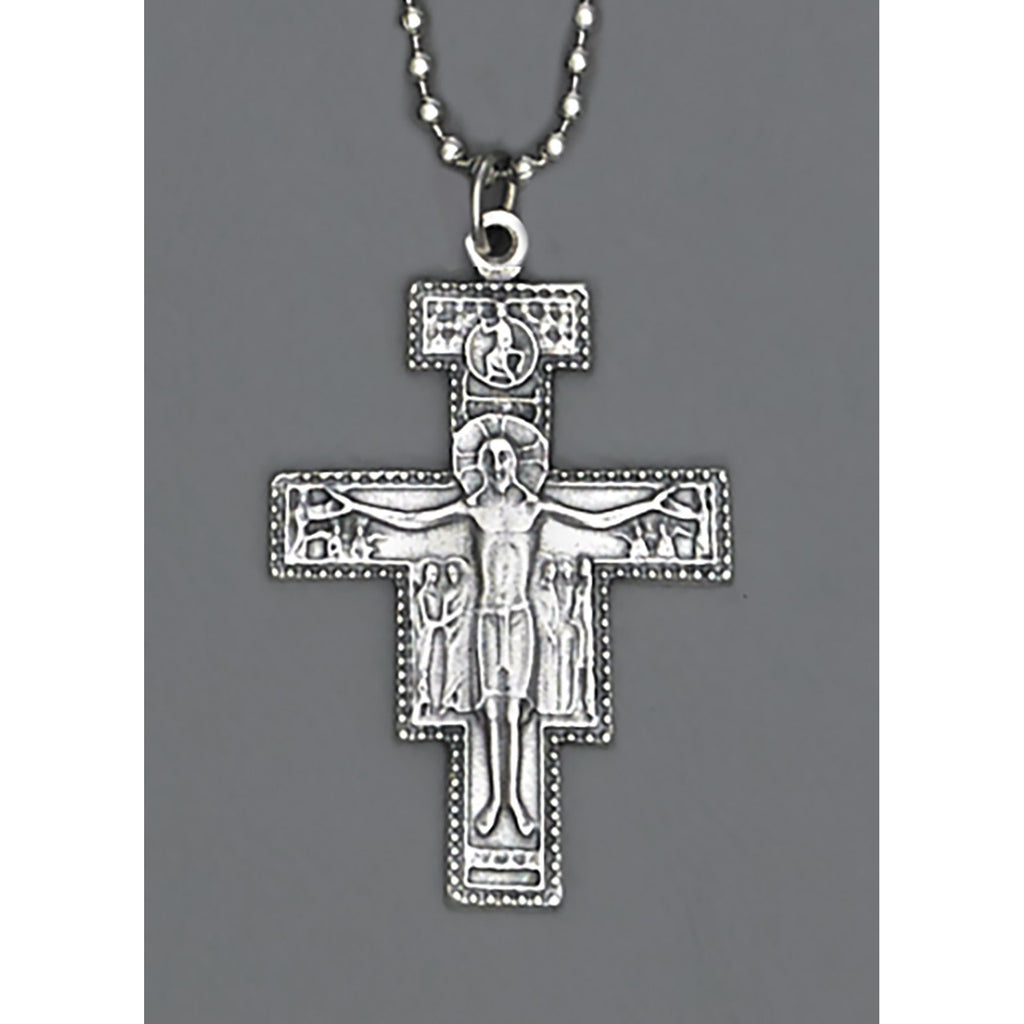 Auto Crosses - 1-1/2 INCH With 8 Inch Ball Chain - San Damiano