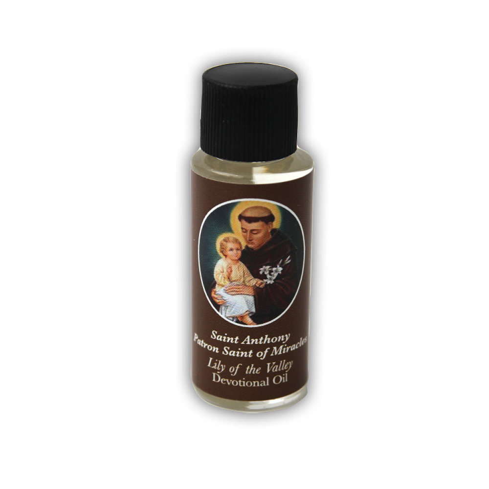 Saint Anthony Devotional Oil, Lily of the Valley Scent