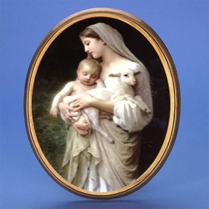 Oval Picture L'Innocense (The Innocence) - 17 Inch
