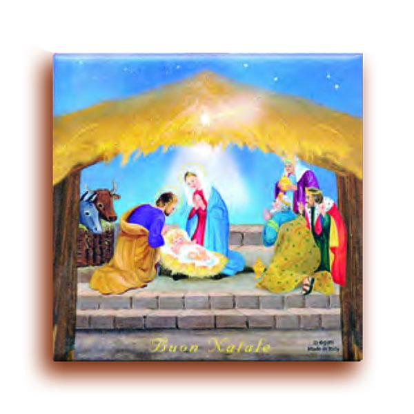 Nativity Terracotta Magnet