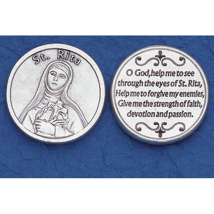 Pocket Token - St Rita- Pack of 25