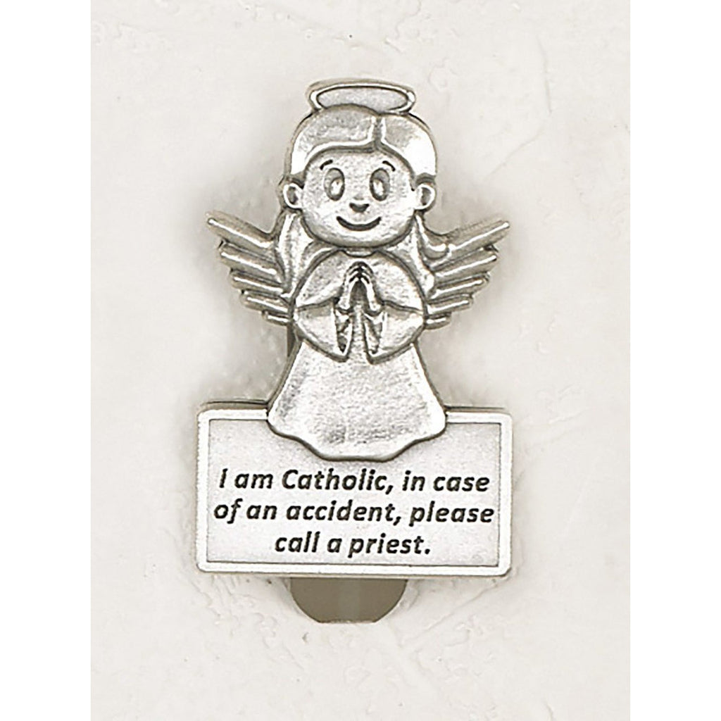 I am a Catholic... Call a Priest Visor Clip - Pack of 3