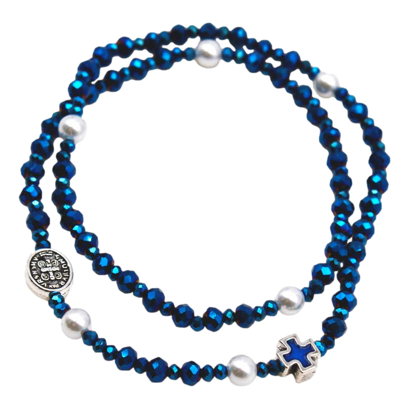 Blue Stretch Bracelet