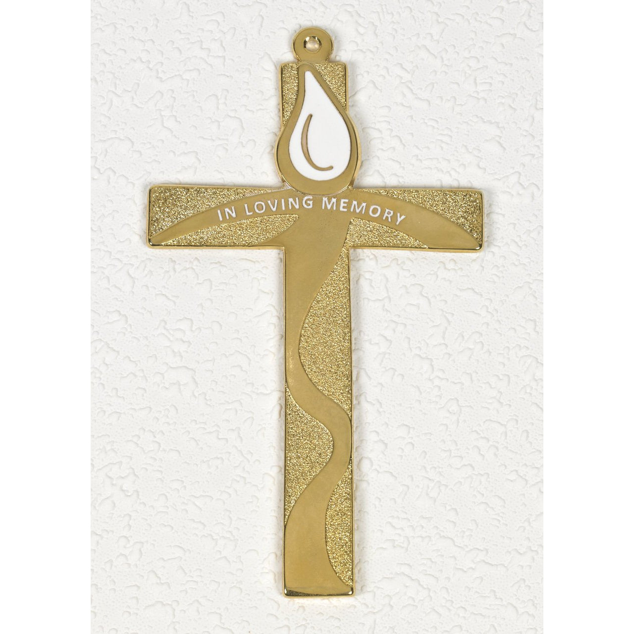 Lumen Mundi Enamel Cross Confirmation Keychain