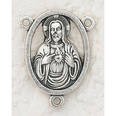 Sacred Heart Rosary Center - Pack of 25