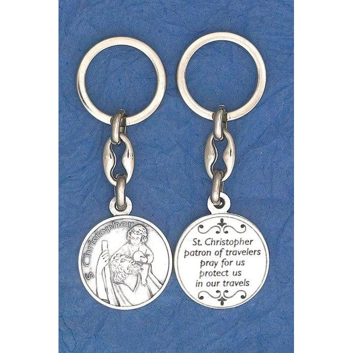Saint Christopher Token Keyring - Pack of 6 - Version 1