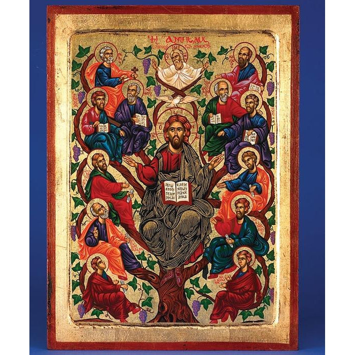 Jesus Tree of Life (Apostles)- Gold Leaf