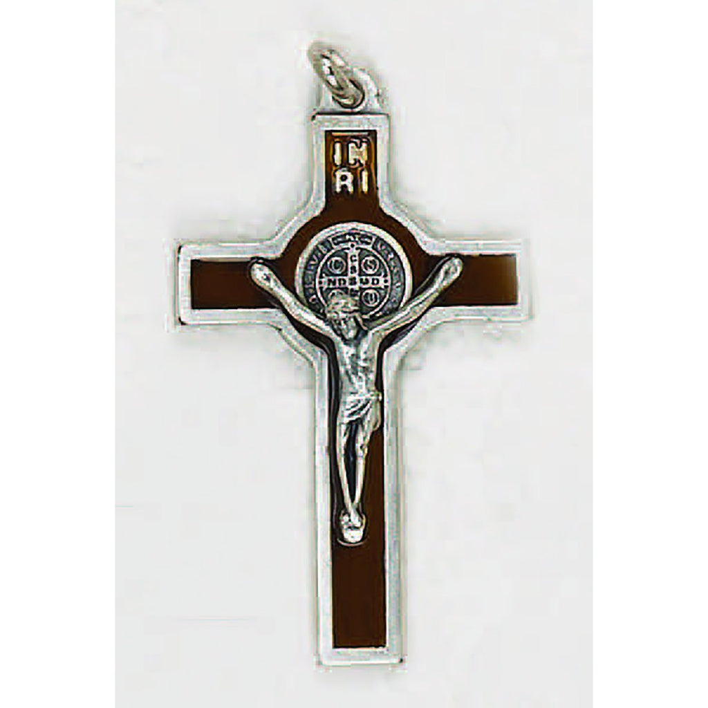 Saint Benedict Enameled Cross - 6 Options