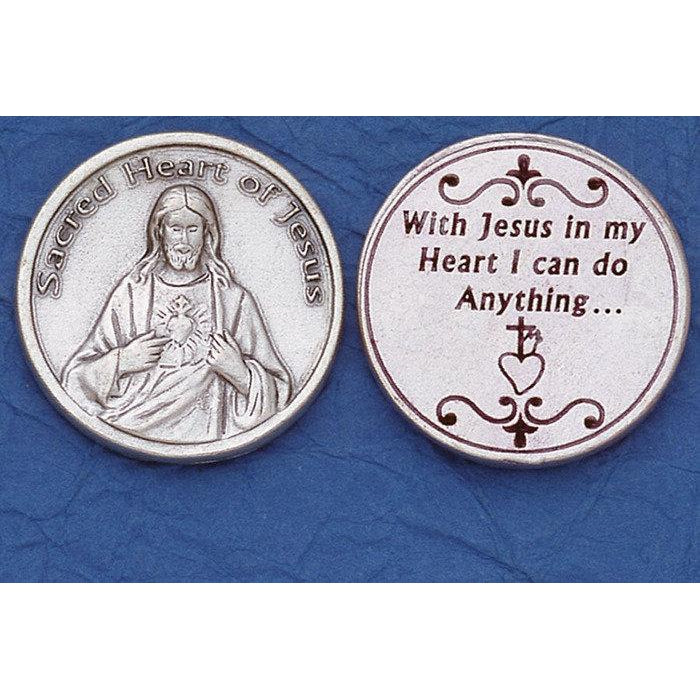 Christ Token Italian Tokens- Sacred Heart of Jesus – Lumen Mundi