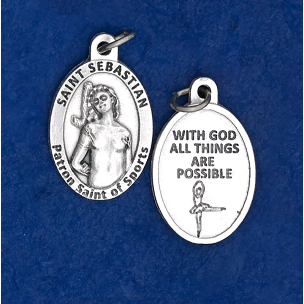 Saint Sebastian Oval Sports Medal - Ballet - 4 Options