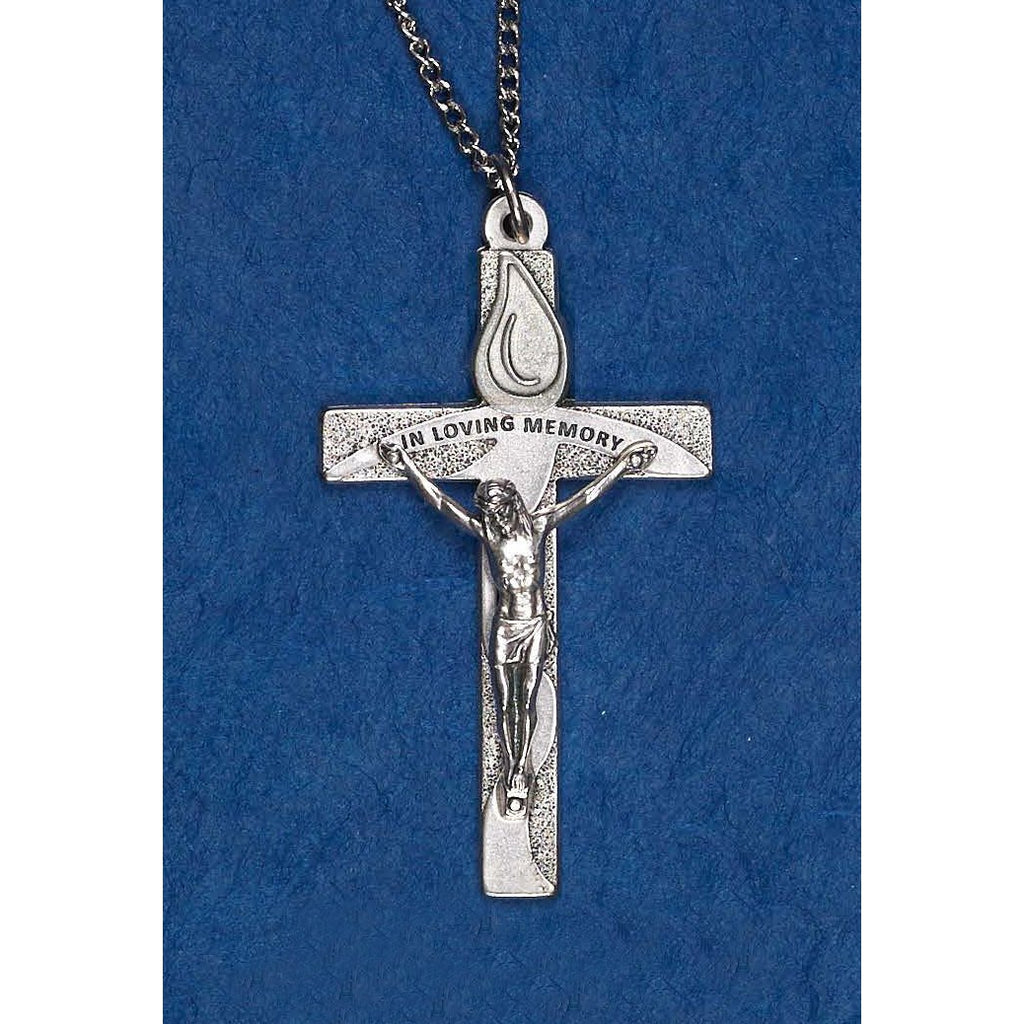 In Loving Memory 3 inch Crucifix