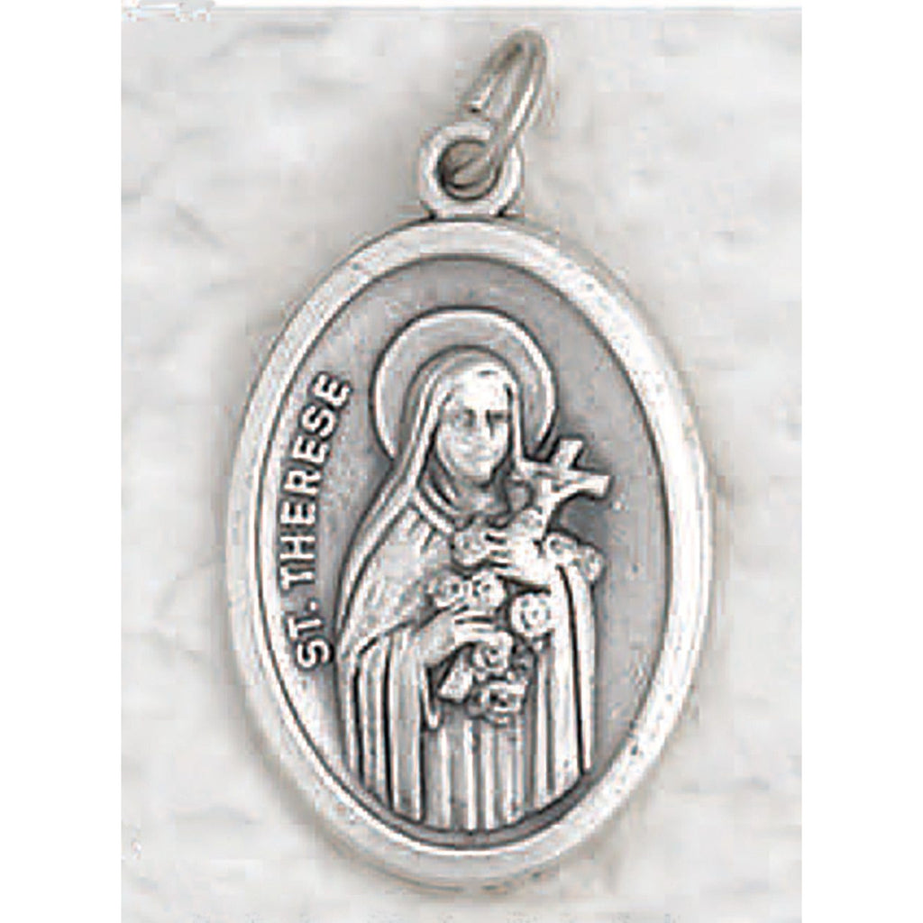 St Therese of Lisieux - Pray for Us Medal - 4 Options